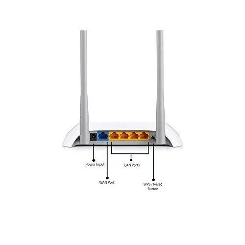TP-Link TL-WR840N 300Mbps Wireless WiFi Router with WPS, Access Point & Range Extender Modes – Ideal for Home & Office Use