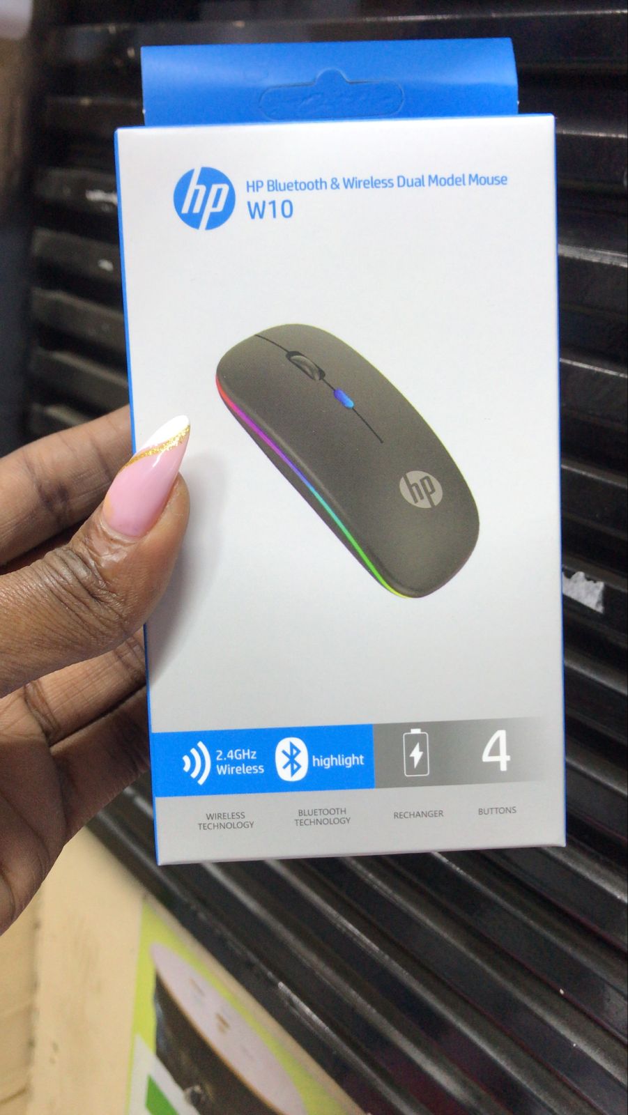 HP Wireless Rechargeable Mouse – Power, Precision, Performance
Cut the cord and upgrade your workflow with the HP Wireless Rechargeable Mouse.