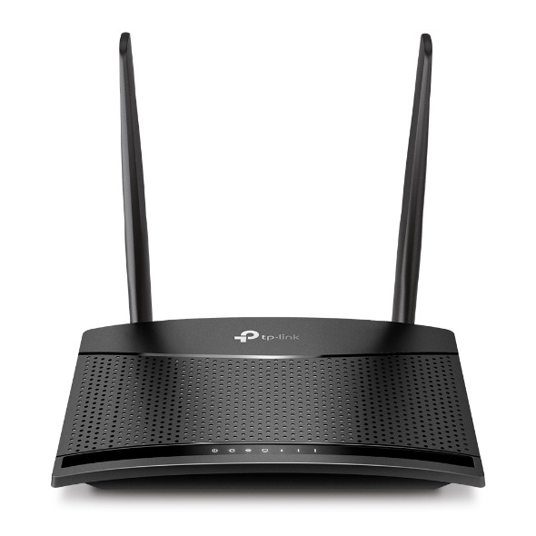 TP-Link TL-MR100 4G LTE Wireless Router | 300Mbps Wi-Fi Speed | SIM Slot | Up to 32 Devices | Dual Antennas | Plug & Play Internet for Home, Office & Remote Work