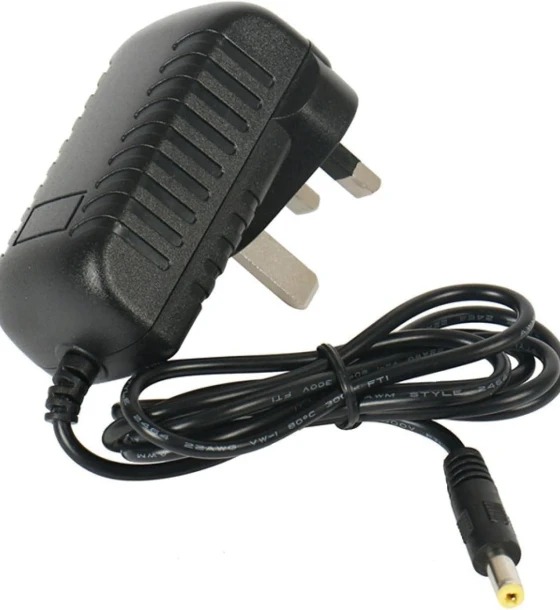 12V Router Adapter – Stable DC Power Supply with 5.5mm Plug, Overvoltage & Short-Circuit Protection. Ideal Replacement for Modems, Routers & CCTV. Compact, Reliable & Global Voltage Support.