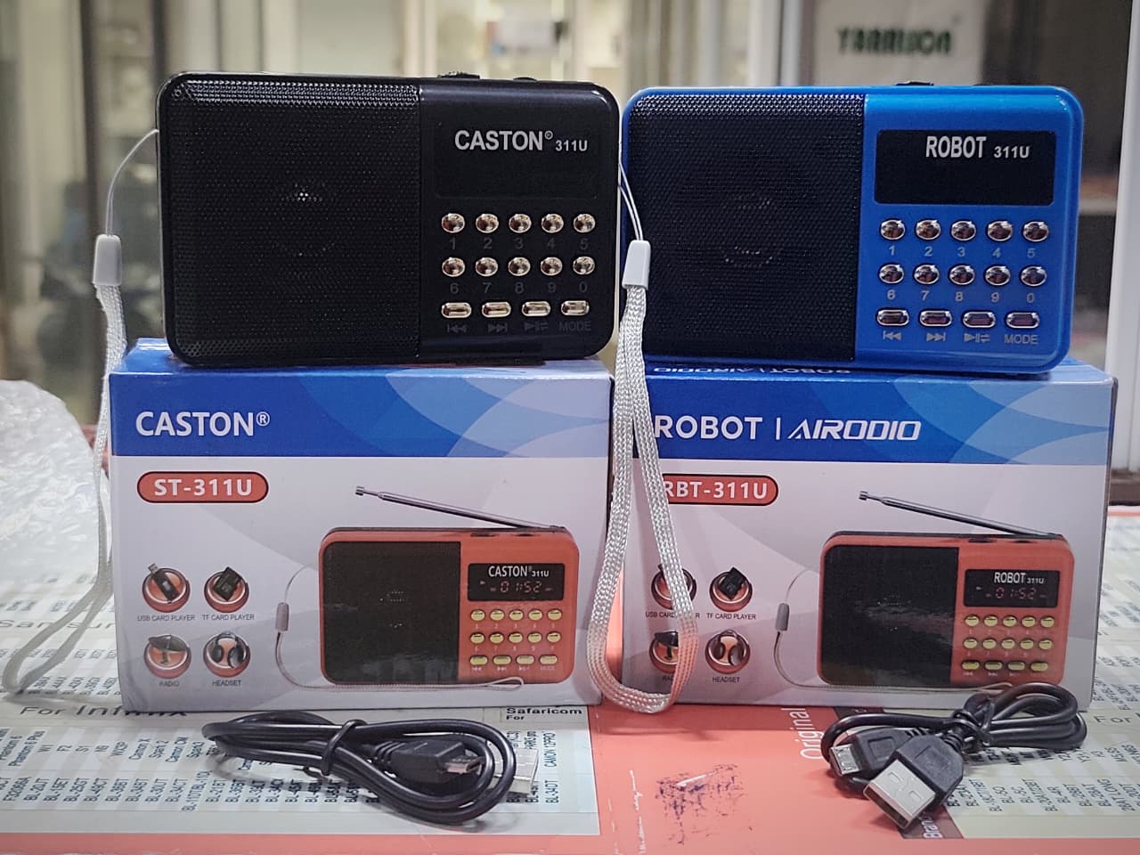 ROBOT 311 BT Wireless Speaker | Deep Bass & Clear Sound | FM Radio & Bluetooth Connectivity | Stylish Portable Design for Home, Travel, Outdoor Use | Compact, Lightweight & Powerful Audio