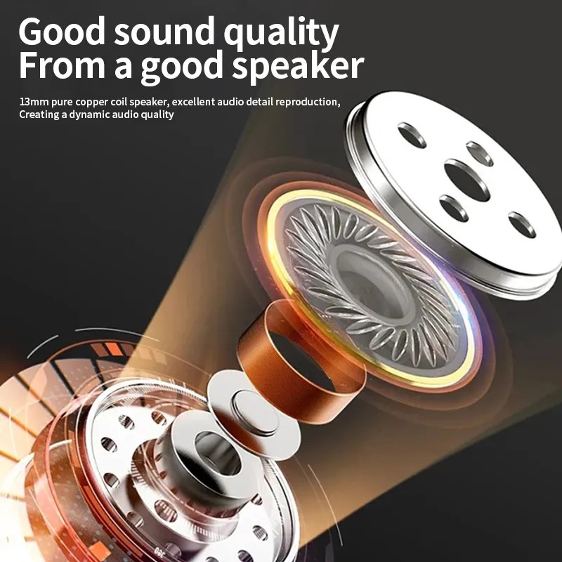 Amaya TK 05 Wireless Sports Earbuds | Pure Bass Surround Sound | 20H Playtime | 21H Talk Time | Sweatproof & Dustproof | Bluetooth Compatible | Noise Mic | Hall Switch | 1-Year Warranty