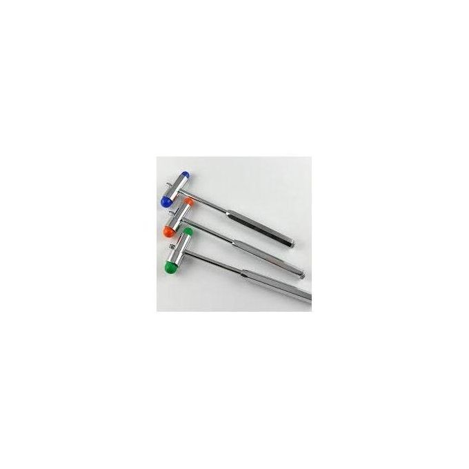 Patellar Reflex Hammer 3-in-1 | Dual Hammerheads | Stainless Steel Handle | Needle & Brush Attachments | Portable Soft Bag | Accurate Neurologic Reflex Diagnosis Tool