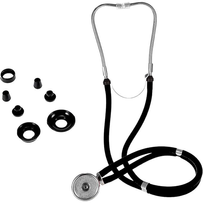 Double Dual Head Medical Stethoscope | Professional Students Stethoscope | Clear Sound | Lightweight & Portable | Doctors, Nurses, Vets & Homecare Diagnostic Tool