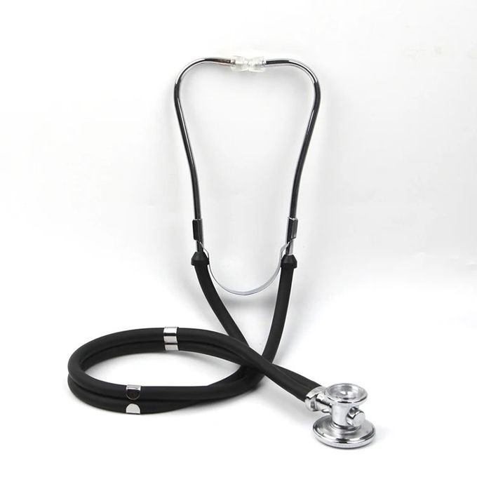 Double Dual Head Medical Stethoscope | Professional Students Stethoscope | Clear Sound | Lightweight & Portable | Doctors, Nurses, Vets & Homecare Diagnostic Tool