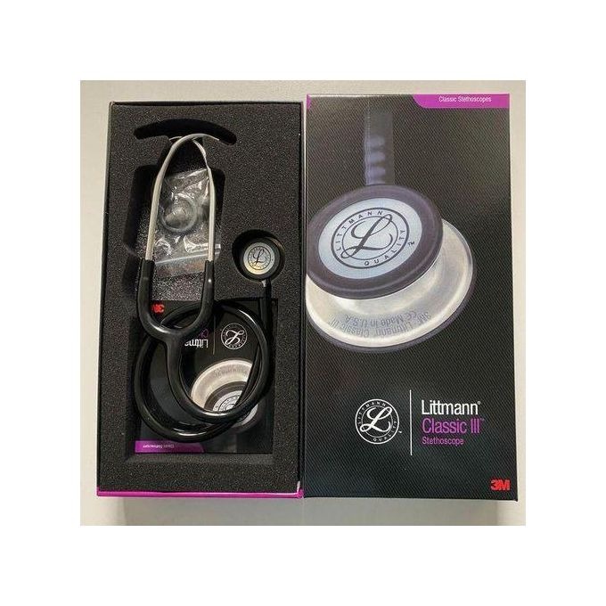 3M™ Littmann® Classic III™ Stethoscope | Lightweight Design | High Acoustic Sensitivity | Dual-Sided Chestpiece | Tunable Diaphragms | Durable Tubing | Professional Medical Use