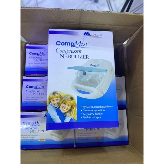 Compist Nebulizer Machine Compressor | Kids & Adults | Asthma, Allergy, Sinus & COPD Relief | Converts Medicine to Mist | Portable, Durable & Easy to Use | Home & Clinical Care