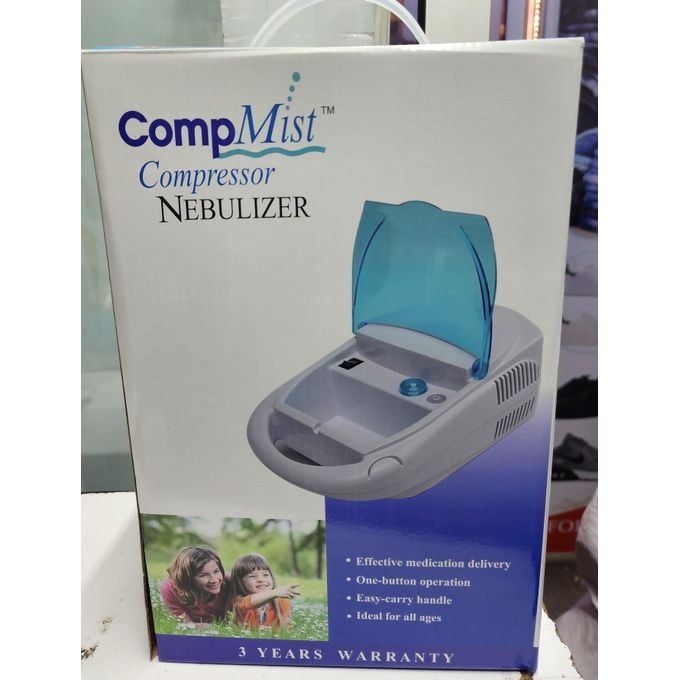 Compist Nebulizer Machine Compressor | Kids & Adults | Asthma, Allergy, Sinus & COPD Relief | Converts Medicine to Mist | Portable, Durable & Easy to Use | Home & Clinical Care