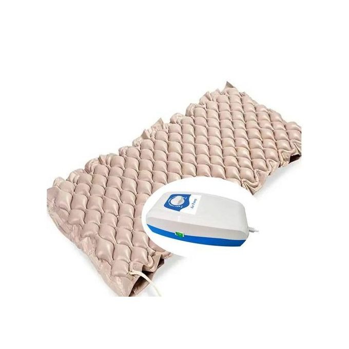 Ripple Mattress with Pump | Anti-Bed Sore Medical Air Pressure Mattress | Hospital & Homecare | Durable PVC | Alternating Pressure Pad | Comfortable & Easy to Use