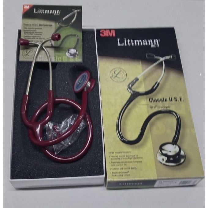 3M Littmann Classic II S.E Stethoscope | High Acoustic Sensitivity | Dual-Sided Chestpiece | Tunable Diaphragm | Durable Stainless Steel | Doctors, Nurses & Medical Students