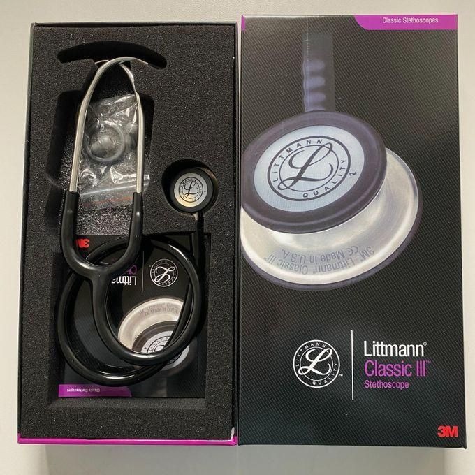 3M Littmann Classic III Stethoscope | More Than 2X Louder | Dual-Sided Chestpiece | Tunable Diaphragm | Stainless Steel | Lightweight & Durable | Medical Professionals