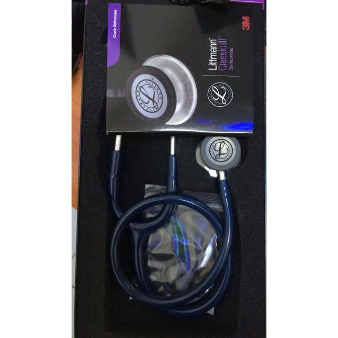 3M Littmann Classic III Stethoscope | More Than 2X Louder | Dual-Sided Chestpiece | Tunable Diaphragm | Stainless Steel | Lightweight & Durable | Medical Professionals
