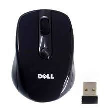 DELL Wireless Mouse | 2.4GHz Stable Connection | Ergonomic Design | Long Battery Life | Optical Sensor 800–1600 DPI | USB Receiver & Bluetooth | Durable Build