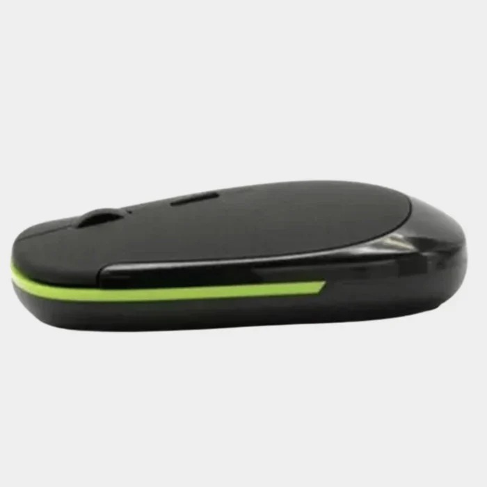 Dell Wireless Flat Mouse | Slim & Portable | 2.4GHz Stable Connection | USB Receiver & Bluetooth | Ergonomic Compact Design | 800–1200 DPI Optical Sensor | Long Battery Life