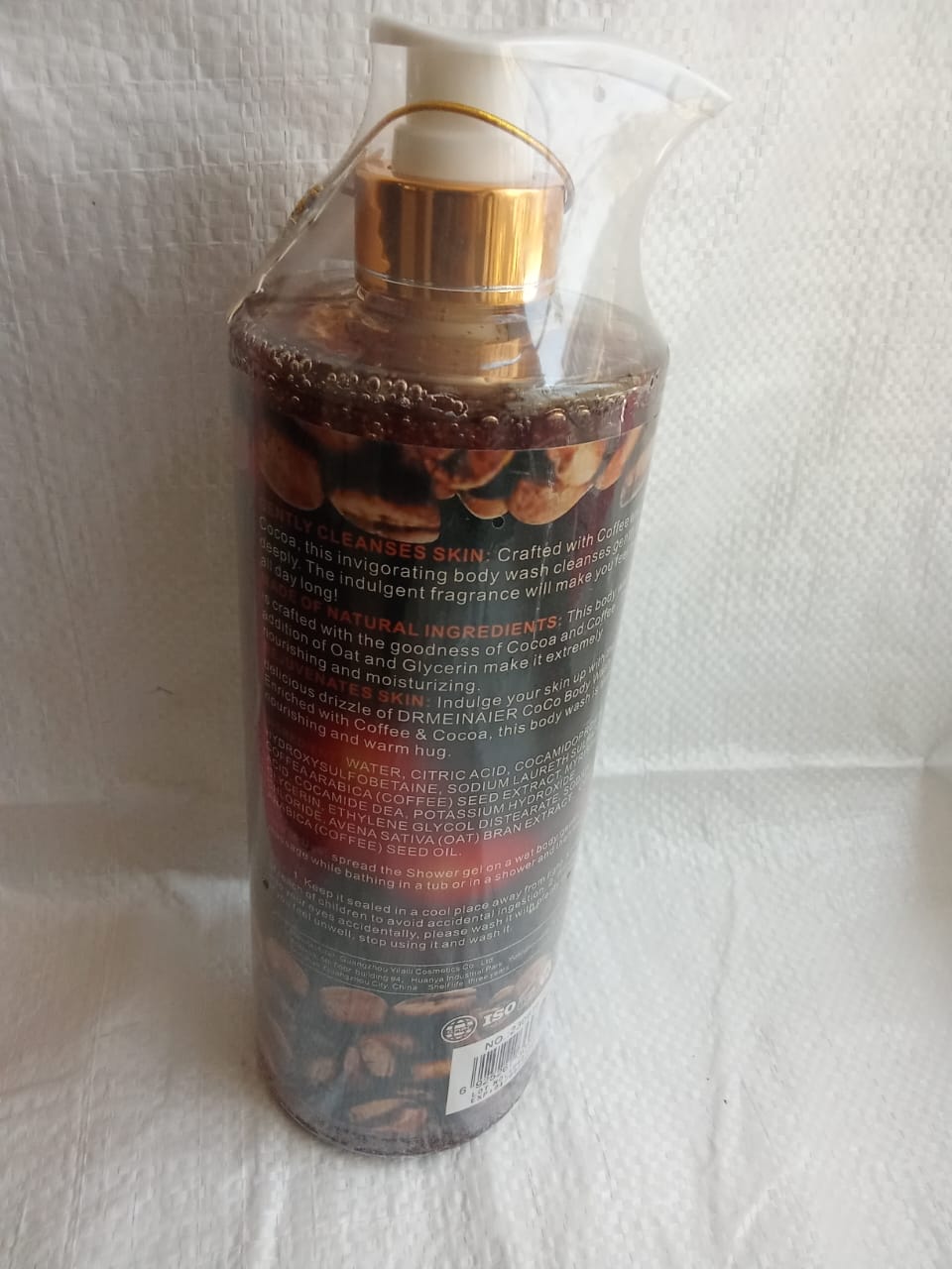 Dr.Meinaier Arabica Coffee Whitening Scrub Shower Gel Remove dirt Excess Oil & Impurities from the Skin help in skin Brightening remove dead Skin stops wrinkles and clear black spots. giving best look