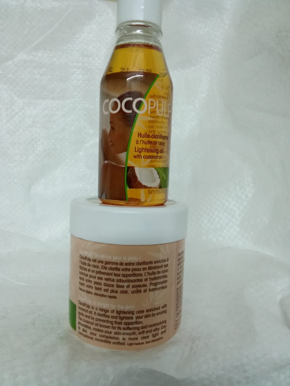 OFFER!! Coco pulp Skin Ligthening Cream & Oil  Enriched with natural  Coconut oil best for  moisturising and nourishing skin,corrects pigments spots,brightening,restores skin elasticity 4 all skin