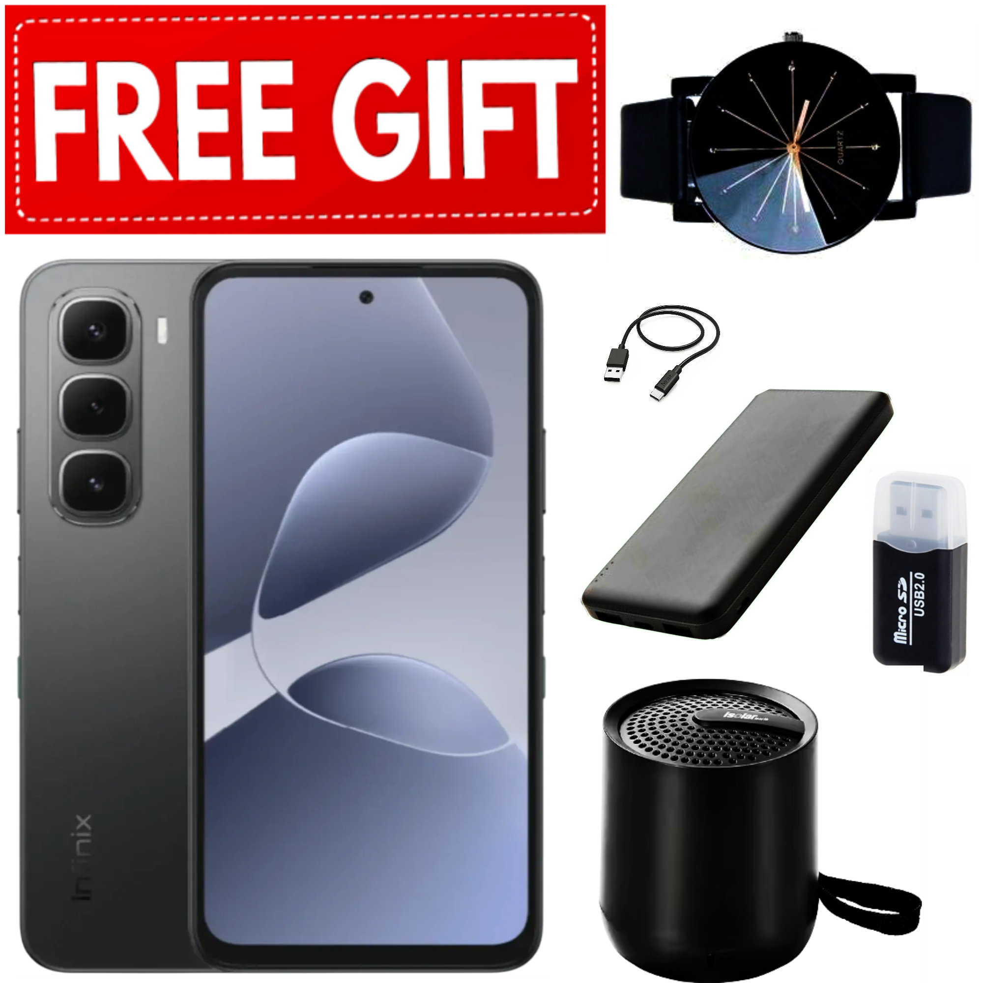 SPECIAL OFFER!!! Infinix Hot 60i 128GB/256GB+12(6+6)GB+16(8+8)GB 6.7" 120Hz Screen 4G Phone Dual SIM 5160mAh Battery 45W Charging 50MP Camera Fingerprint Lock Android 15  smart Phones+FREEGIFTS