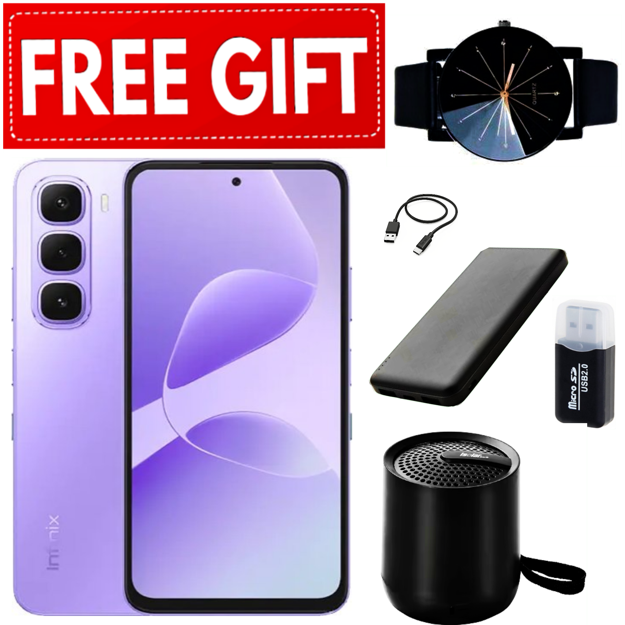SPECIAL OFFER!!! Infinix Hot 60i 128GB/256GB+12(6+6)GB+16(8+8)GB 6.7" 120Hz Screen 4G Phone Dual SIM 5160mAh Battery 45W Charging 50MP Camera Fingerprint Lock Android 15  smart Phones+FREEGIFTS