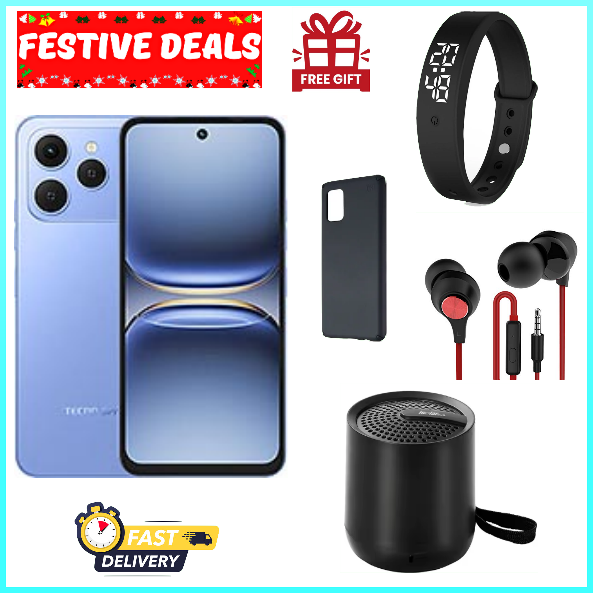 BLACK NOVEMBER DEALS!! Tecno Spark 40 128GB/256GB + UpTo 8GB/16GB EXTENDED  6.67''  Camera 50MP Main Camera 45W Super Charging 5200mAh smartphone.+ ALL THE FREEBIES DISPLAYED
