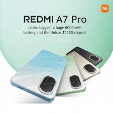 HOT DEALS!! XIAOMI REDMI A7 PRO:| 6.9″ IPS LCD Screen | 4GB RAM+128GB ROM | 6000mAh Battery | Dual SIM | 50MP Rear & 8MP Selfie Camera | Android 15 | On-screen Fingerprint Unlock | Smartphones