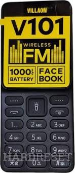 VILLAON V101(Dual SIM), Wireless FM, Bright Torch Feature Phones