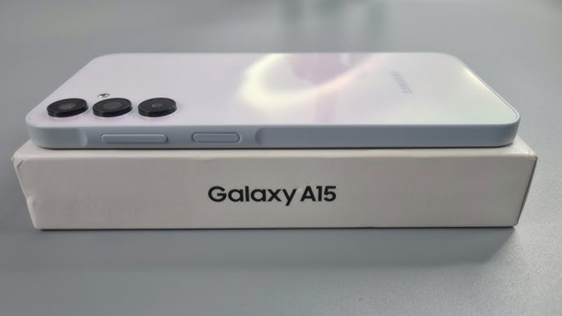 New Arrival Samsung Galaxy A15 4G 256GB+8GB 50MP Triple Camera Mediatek Helio G99 6.5" 90Hz Display Android 14 25W 5000mAh Type-C Charge Smart Phones