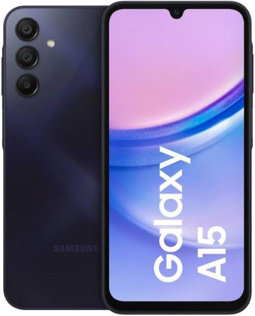 New Arrival Samsung Galaxy A15 4G 256GB+8GB 50MP Triple Camera Mediatek Helio G99 6.5" 90Hz Display Android 14 25W 5000mAh Type-C Charge Smart Phones