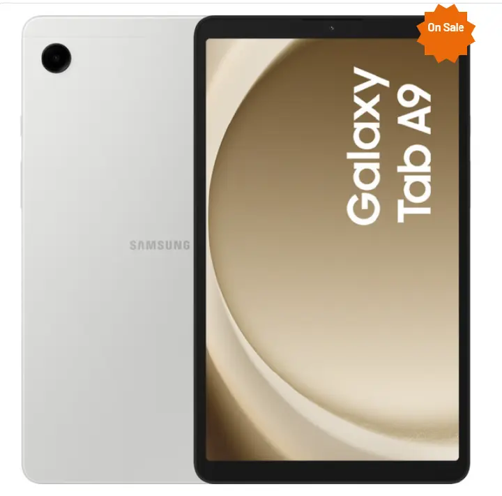 LIMITED OFFER!!! SAMSUNG GALAXY TAB A9 - 8.7" - 4 GB RAM - 64 GB ROM 8MP front camera 2MP back camera - 5100 mAh Android 13 Mediatek Helio G99 (6 nm) Octa-core Tablets