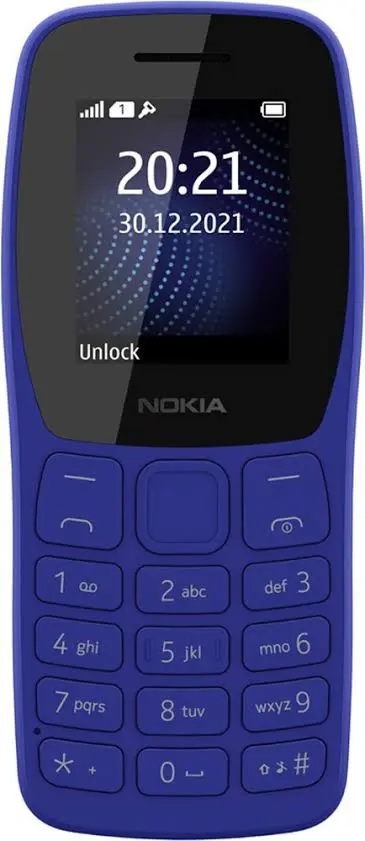 Nokia 105HD , 1.77" screen, Dual SIM, LED Torch, calls over 4G networks VoLTE readyhas 4G-supported HD calling¹ and a long-lasting battery everything you need for long conversation dual featured phone