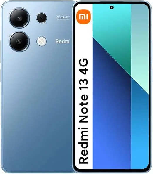 XIAOMI Redmi Note 13 8GB RAM+128GB ROM 6.67" Display Phones 108MP Camera 16MP SELFIE 5000mAh Battery 33W Charging Android 13 Smart Phones