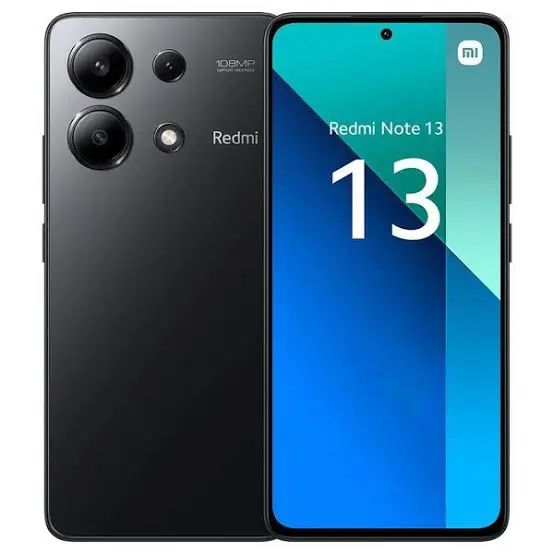 XIAOMI Redmi Note 13 8GB RAM+128GB ROM 6.67" Display Phones 108MP Camera 16MP SELFIE 5000mAh Battery 33W Charging Android 13 Smart Phones