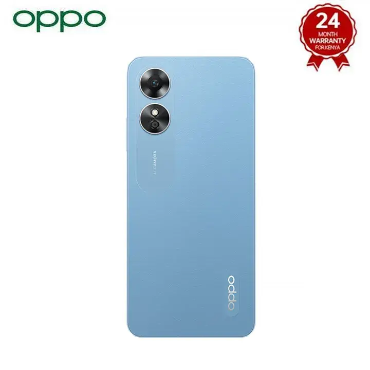 Brand New OPPO A17 6.56" LCD DISPLAY 4GB RAM +64GB ROM 50MP AI Camera 5.0 MP SELFIE Dual Sim 5000mAh battery capacity ANDROID 12 Smart Phones