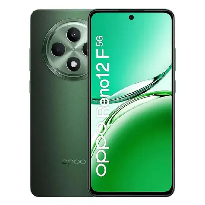 Oppo Reno 12F 4G Key Features RAM: 12GB Storage: 256GB OS: , ColorOS 14 Camera: 50MP + 8MP + 2MP Selfie: 32MP Display: 6.67 inch, AMOLED,120Hz Processor: Qualcomm SM6225 Android 14 smartphones