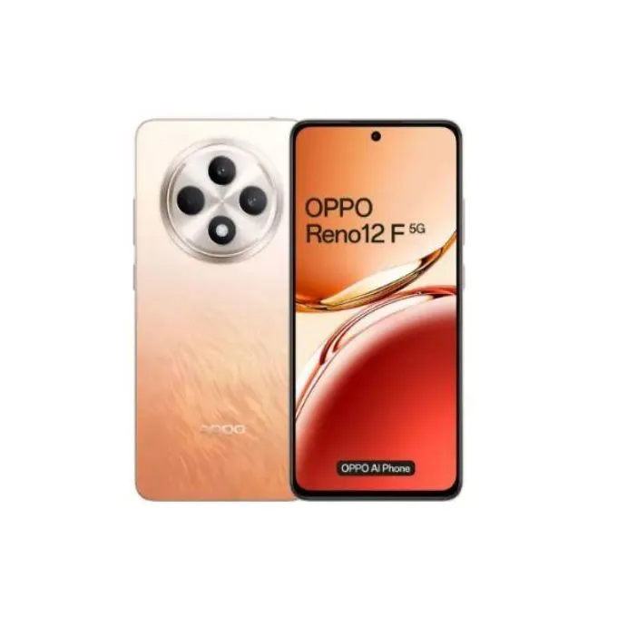 Oppo Reno 12F 4G Key Features RAM: 12GB Storage: 256GB OS: , ColorOS 14 Camera: 50MP + 8MP + 2MP Selfie: 32MP Display: 6.67 inch, AMOLED,120Hz Processor: Qualcomm SM6225 Android 14 smartphones