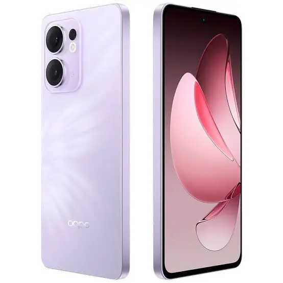 Brand New Oppo Reno 13F 12GB+256GB 6.67 Inches AMOLED 120Hz Display 50MP+32MP Front and Back Camera 5800mAh Battery 45W Fast Charge IP69 Dust Water Pressure Resistant Smart Phone