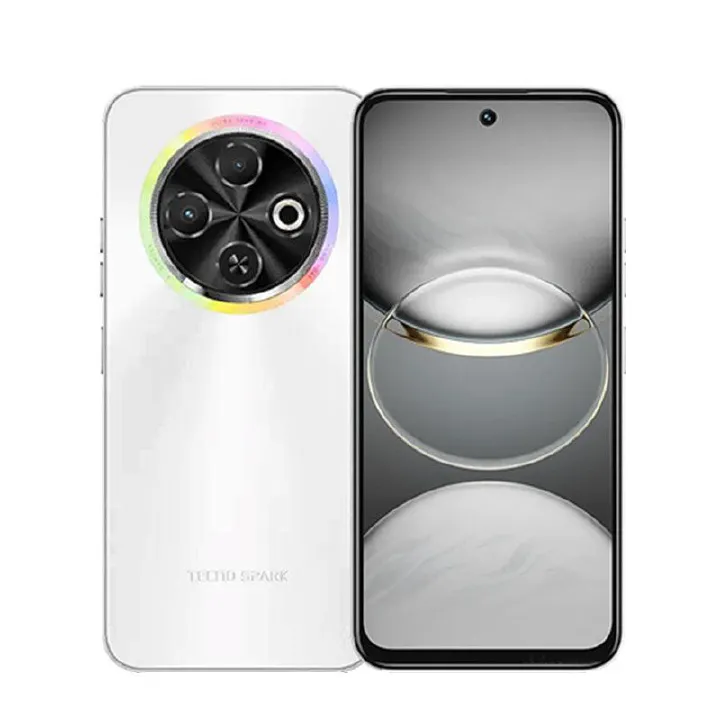 TECNO SPARK 30C 128GB +8(4+4)GB 120Hz 6.6" Dynamic Port 50MP Dual Speakers 7.8mm Ultra Slim 5000mAh 18W Type-C Dual SIM 4G Smart Phones Side Fingerprint phone