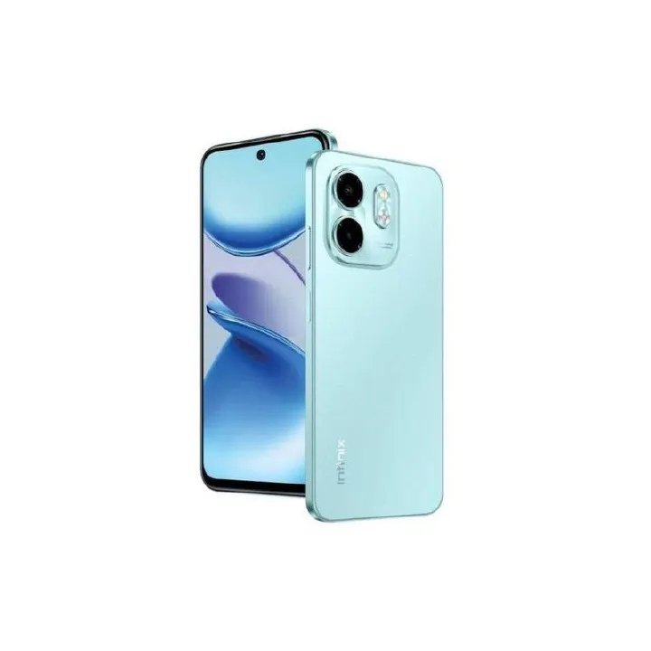 Infinix SMART 9 6(3+3)GB RAM + 64GB 6.7" 90Hz Brand New Phone Dual SIM 4G 5000mAh Battery With Type-C Charging 13MP Camera G81 Fingerprint Lock Android 14 Smart Phones