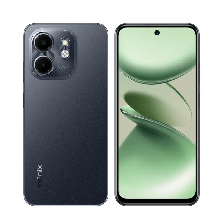 Infinix SMART 9 6(3+3)GB RAM + 64GB 6.7" 90Hz Brand New Phone Dual SIM 4G 5000mAh Battery With Type-C Charging 13MP Camera G81 Fingerprint Lock Android 14 Smart Phones