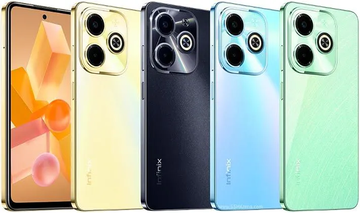 Infinix Hot 40i 256GB+16(8+8)GB 6.56" Screen Phone 5000 mAh Battery Capacity With 18W Type-C Charging 50MP Dual AI Camera Fingerprint Lock Smart Phones