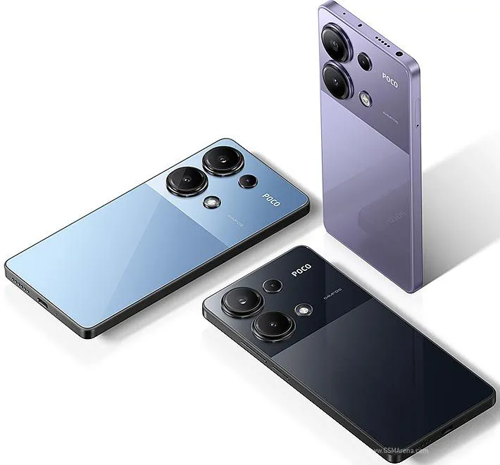 [New Arrival]POCO M6 Pro 8GB+256GB ROM 6.67" 120Hz AMOLED Display 64MP Camera IP54 Dust and Water-Resista Fingerprint Unlock 5000mAh Battery 67W Fast Charge Smart Phones