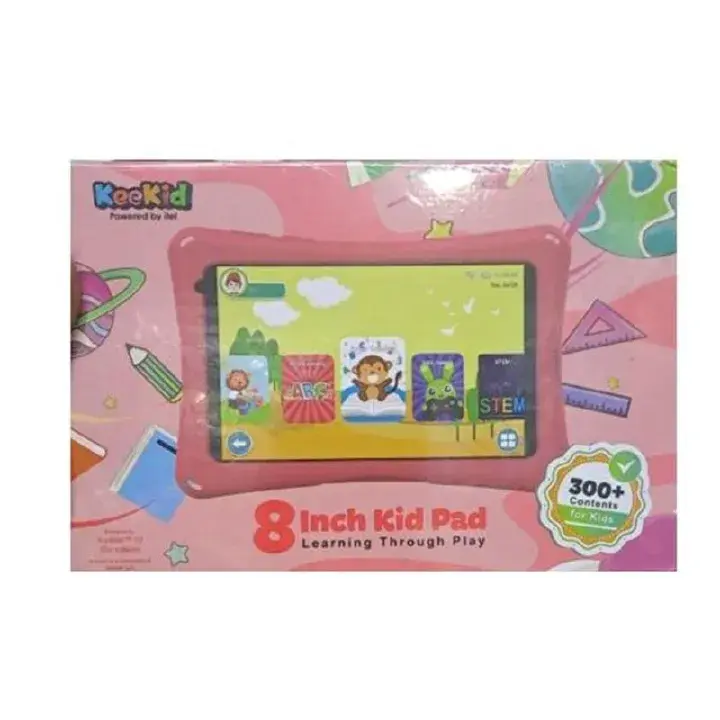 [ BRAND NEW] Itel Keekid 8inch Kid Pad 64GB ROM + 2GB RAM 8.0 Inches IPS Big Screen 4000mAH Battery with USB-C Port Android 13 (Go Edition) 300+ Content for Kids tablets