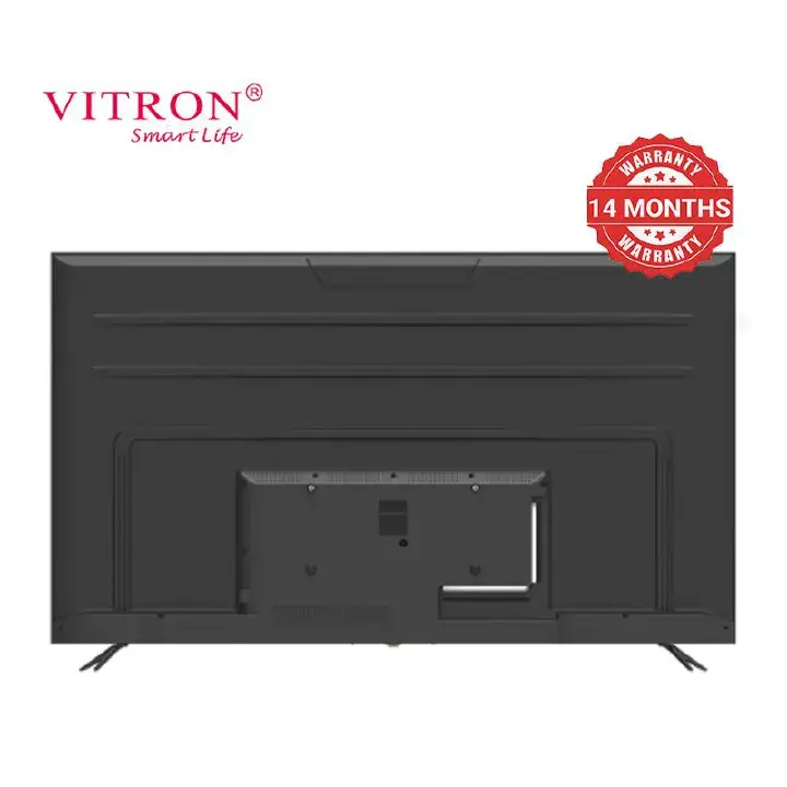 Vitron 6588USWO, 65" Inch Smart Android WebOS TV DVBT2/S2 HDR Dolby Audio Inbuilt Decoder Appstore Netflix Youtube USB HDMI ports Multilanguage WideColor Enhancer