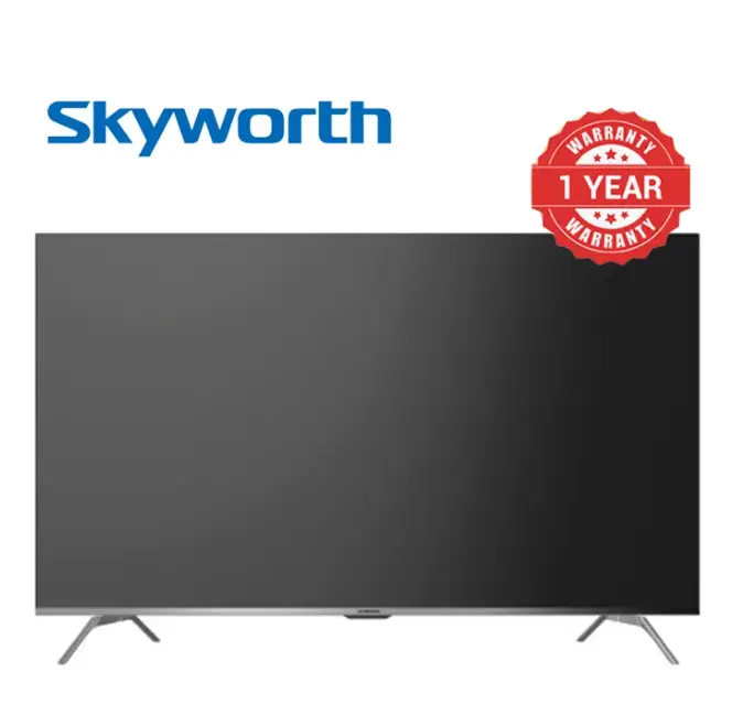 Skyworth 32" inch model 32E57 Frameless Smart Android 11.0 TV Netflix Youtube Bluetooth Google App-store Dolby Audio Prime Video Built-in Chrome-cast i-cast
