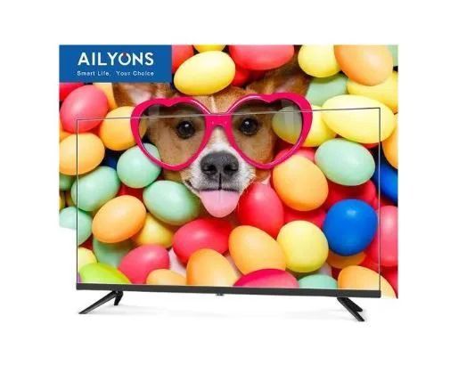 Ailyons 43" inch Frameless Smart Android 11 TV Full HD Netflix TV YouTube Energy Saving LST3208W Wide Visual Angle Television TV leg/stands Television A+ Panel, HDMI USB Ports Wide Voltage Design