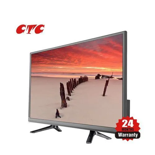 NEW CTC 43 Inch Frameless AC/DC SMART TV LED HD Television Inbuilt Decoder,USB HDMI,VGA Wide Color Enhancer Multilanguage Smart Tv