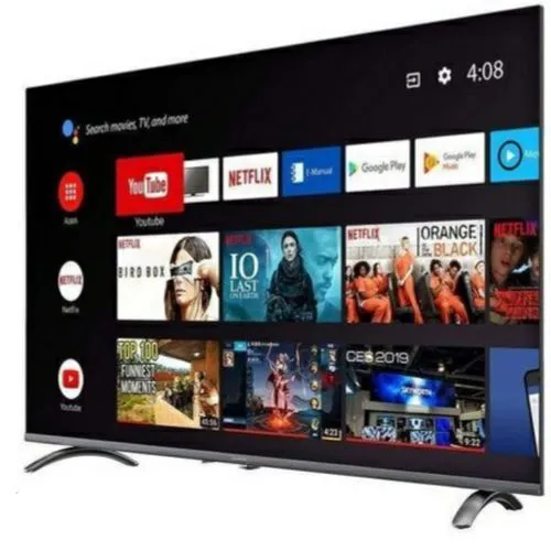 EOCO 43 inch Frameless Bluetooth Smart TV(43EO4202S)Netflix Youtube Android AC Energy Saving Televison 1G+8G SMART TV
