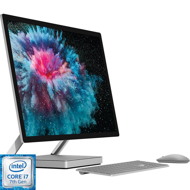 ( REFURBLISHED) MICROSOFT SURFACE STUDIO ALL IN ONE  COI7 6TH GENERATION  2.7 GHZ SPEED 16GBRAM 1TBSSD  2GB NVIDIA GEFORCE GTX965M
TOUCHSCREEN  27 INCHES 8K DISPLAY
TOUCHSCREEN  27 INCHES 8K DISPLAY
