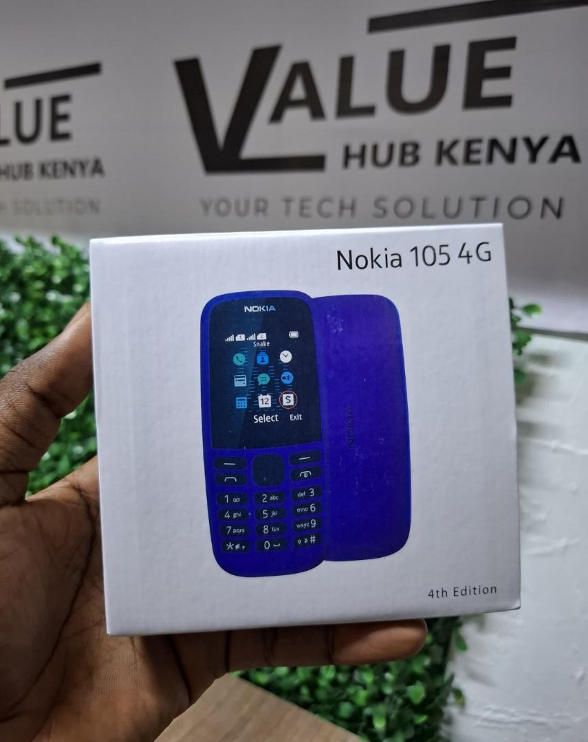 NOKIA 105 4G DUAL, has 4G-supported HD calling¹ and a long-lasting battery² – everything you need for long, clear conversations.
