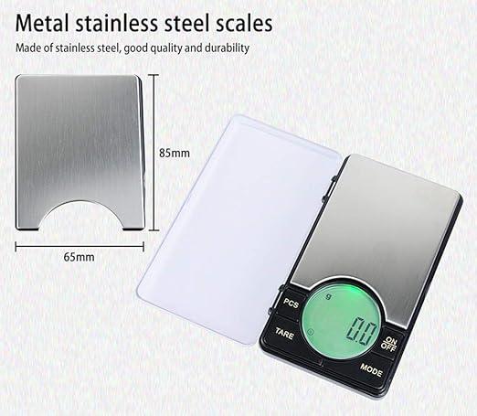 600g/0.01g Digital Pocket Scale Mini Jewelry Gold Electronic Balance Weighing