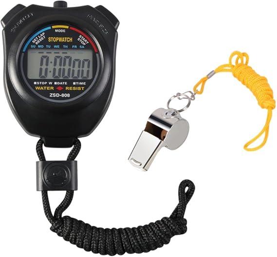 Stopwatch with a free whistle.